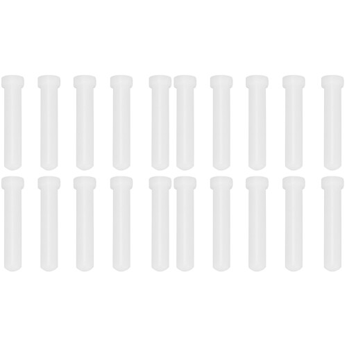 40Pcs White Plastic T Pins for Tool Accessories Durable and Reliable 1