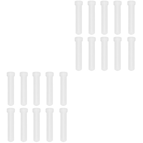 40Pcs White Plastic T Pins for Tool Accessories Durable and Reliable 2