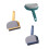 3Pcs Durable PP Sponge Rubber Window Cleaner Glass Squeegee Tool Set 3