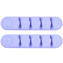 4St Violet Kabelhouder Zelfklevend Voor Draadbeheer En Oplaadkabels