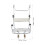 Portable Silver Iron Erhu Bracket with Leather Spacer for Support 7