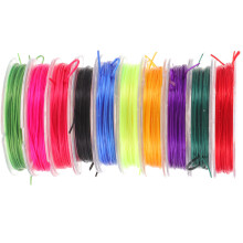 Elastic Cord For Bracelets Elastic Rope Assorted Color 10 Rolls