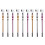 9Pcs Dual-Headed Eyebrow Comb and Eyelash Brush Plastic Makeup Tool 1