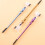 9Pcs Dual-Headed Eyebrow Comb and Eyelash Brush Plastic Makeup Tool 4