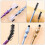 9Pcs Dual-Headed Eyebrow Comb and Eyelash Brush Plastic Makeup Tool 6