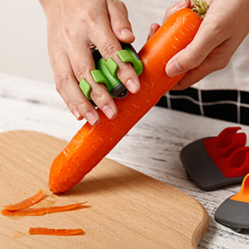 2set Kitchen Gadgets For Peeling With Ergonomic Design And 2