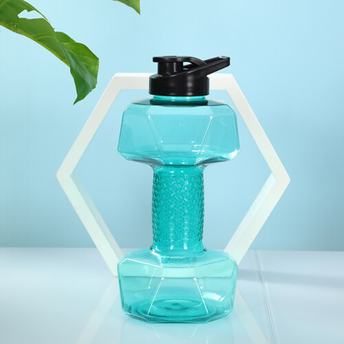 2Pièces Bouteille Pe Forme Haltère Durable 1