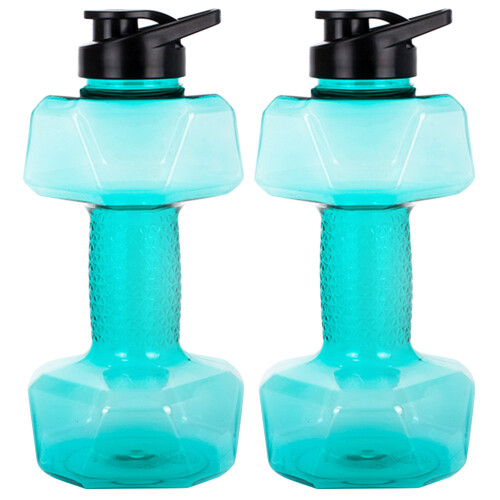 2Pièces Bouteille Pe Forme Haltère Durable 2