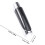 Poignée Frein Main Auto Noir Style Carbone Protection Durable 3