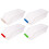 4Pcs White Plastic Storage Basket Drawer Type Durable Home Organizer 5