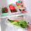 4Pcs White Plastic Storage Basket Drawer Type Durable Home Organizer 4