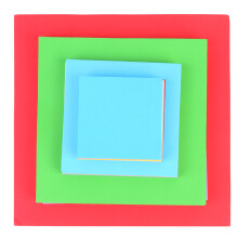 400pcs Square Origami Colorful Paper Cuttings Paper Foldable Manual