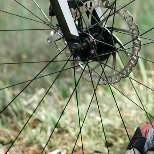 12Pièces Vis Ti Multicolore Pour Fixation Freins Vélo Tout-Terrain 2