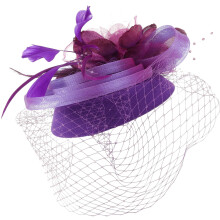 Fascinator Headband Tea Party Hat Banquet Headpiece for Women