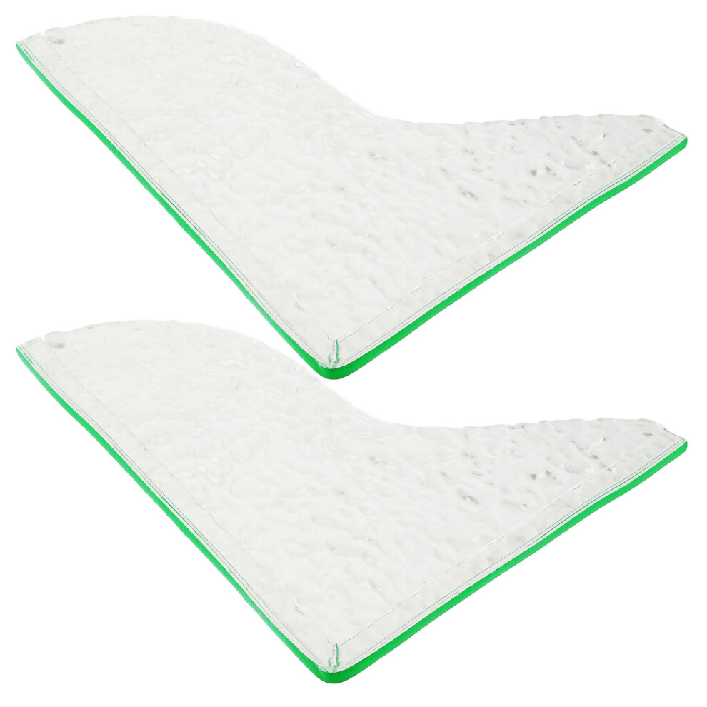 2Pcs Durable Acrylic Splash Guards For Bathroom Sink And Bathtub 3171277191580