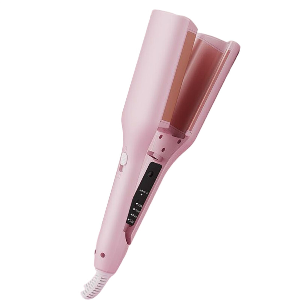 Curling Iron Hair Waver with Negative Ion Technology, Adjustable Temperature, 220V Travel Size