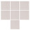 7Pcs Light Grey Cotton Linen Cloth Embroidery Tool Kit for Beginners 6