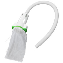 1Set White ABS Pool Filter Socks Large Capacity Skimmer Leaf Bag