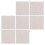 7Pcs Light Grey Cotton Linen Cloth Embroidery Tool Kit for Beginners 3