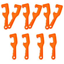 10St Plastic Verfemmer Opener Oranje Lichtgewicht En Duurzaam