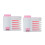 4 Pcs Baking Utensils Bread Slicing Guide Toast Cake Leveler 6