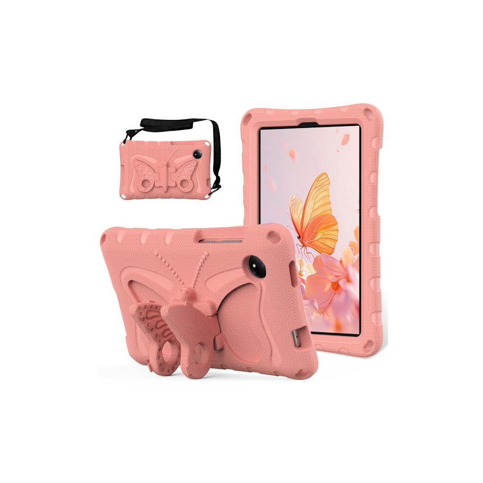 Skalo Compatible With Xiaomi Redmi Pad Se 8.7 Butterfly Eva Case - Pink 9180479546375