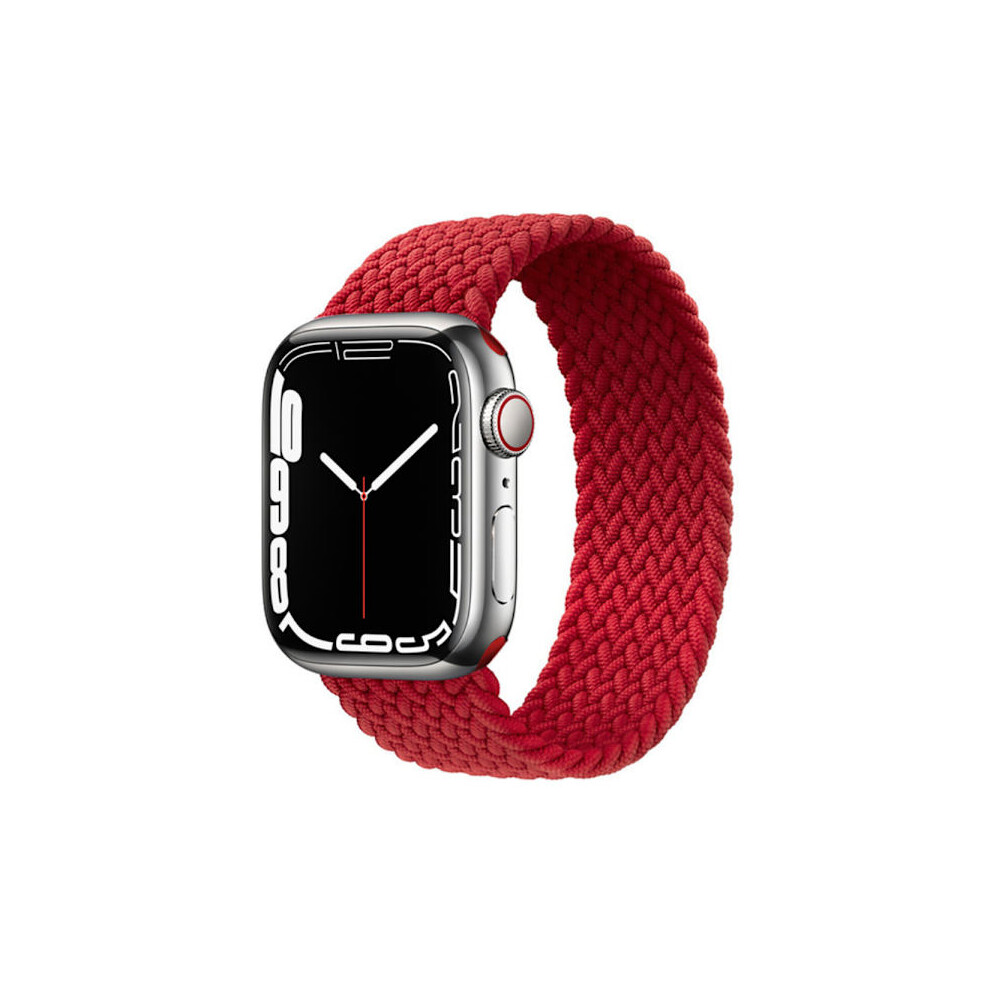 Stretchable Compatible With Apple Watchwith Apple Watch Strap 42Mm/44Mm/45Mm/49Mm L Red 9180479546276