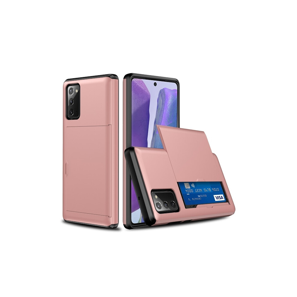 Case With Card Holder For Compatible With Samsung Galaxy S20 Fe - Pink 9180479546412