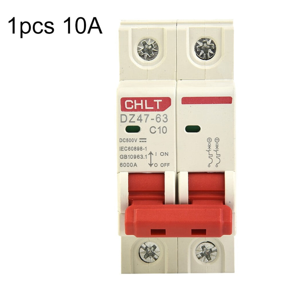 Mosiee Dc Circuit Breaker 500V 2 Pole Double Mcb Solar Pv 10 16 20 32 40 63 Amp 9180479547143