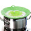 2-pack Silicone Cooking Lid / Multi Lid - Multiple Colors Green 3