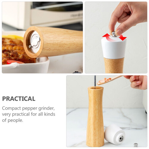 Pepper Sea Salt Refillable Pepper Kitchen Picnic Salt 2
