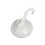 Hook with Suction Cup - Suction Cup Hook - Hanger - Up to 2 kg White 3