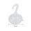 Hook with Suction Cup - Suction Cup Hook - Hanger - Up to 2 kg White 5