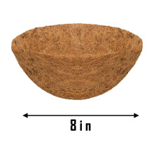 YiFudd Hanging Basket Coconuts Fiber Planter Inserts Replacement Liner For Flower Pot