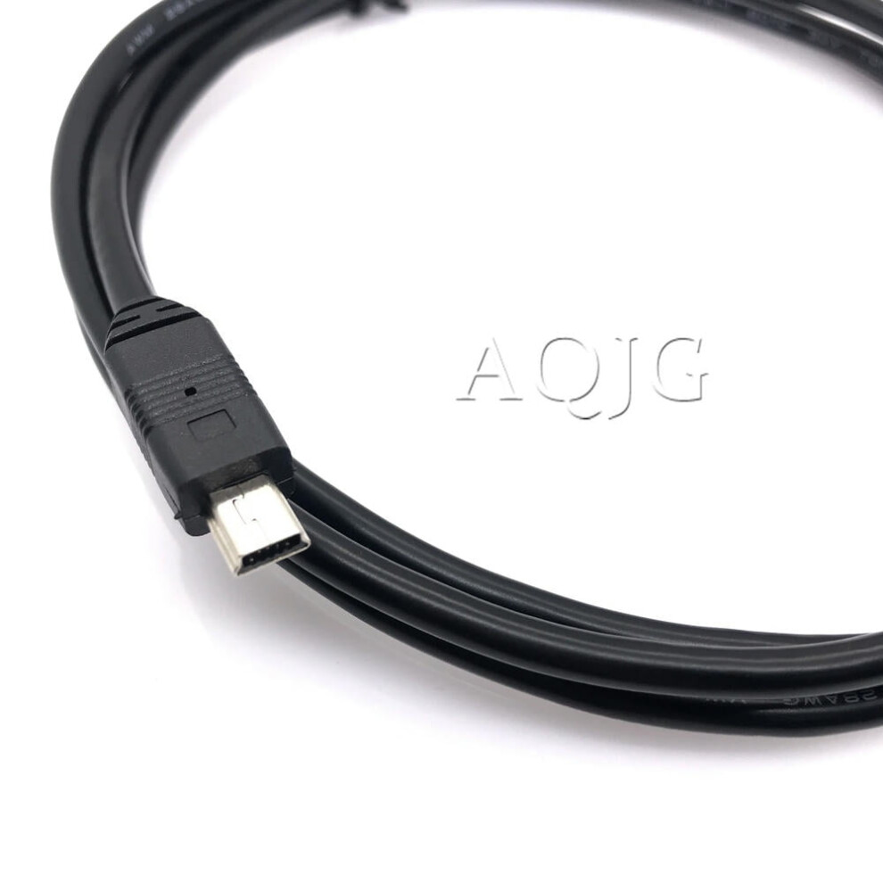 For 1X 1.5M/5Ft For Mobile Dvd Evd Usb Mini 5Pin Male To Vga 15Pin Male Plug Connector Cable Cord Black 9180479550594