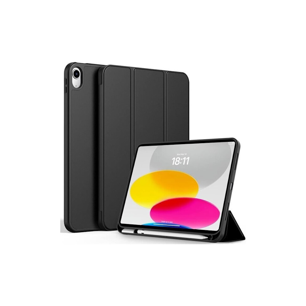 Shockproof Protective Case For Compatible With Ipad 11" (A16) / Compatible With Ipad 10.9" 10Th Gen, Stand & Sleep/Wake Function, Black 9170372891221