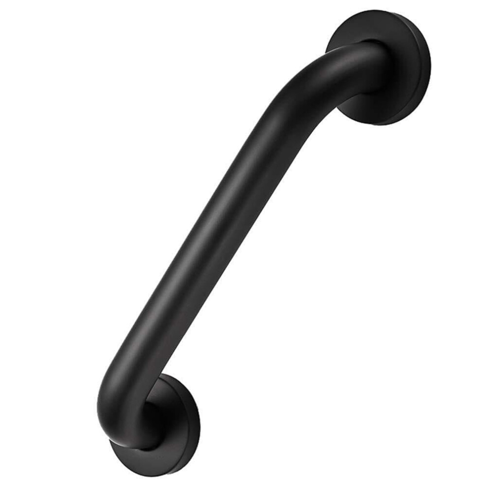 Bathroom Grab Bars with NonSlip Matte Grip, RustProof Stainless Steel Safety Handrail for Elderly, Wall Mounted Shower Grab Rail in 38cm 48cm 58cm