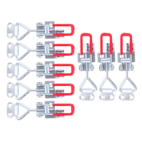 8St Rvs 304 Verstelbare Toggle Clamp Voor - En Buitengebruik