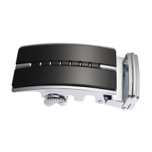 Black Men Accessories Automatic Belt Buckle Durable Alloy Fastener