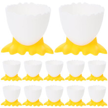 12pcs Egg Holders Made Of Easy Clean Pp Material For Home Use
