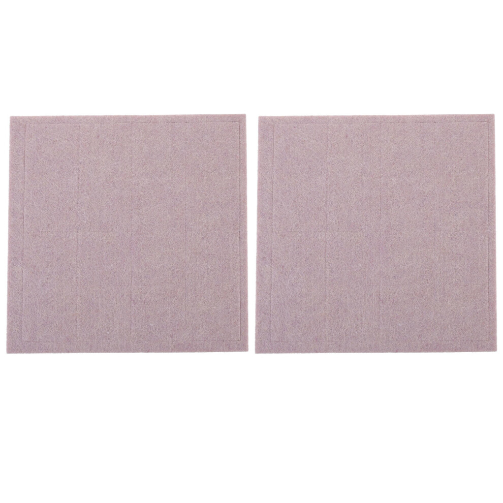 32Pcs Pink Felt Chair Leg Floor Protectors Self-Adhesive For Hardwood 3123425205526