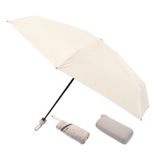 Stevige Sixfold Beige Met Uv-Bescherming En Antislip Handvat