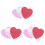 300 Pcs 4Inches Heart Shaped Cake Boards Sturdy Base 2