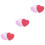 300 Pcs 4Inches Heart Shaped Cake Boards Sturdy Base 5