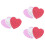 300 Pcs 4Inches Heart Shaped Cake Boards Sturdy Base 6