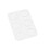 Raindrops 6pcs Drum Damper Transparent Reusable Sticky For Snare Drum 9