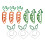 9Pcs Cartoon Paper Clips For School Office Home Files Documents 1