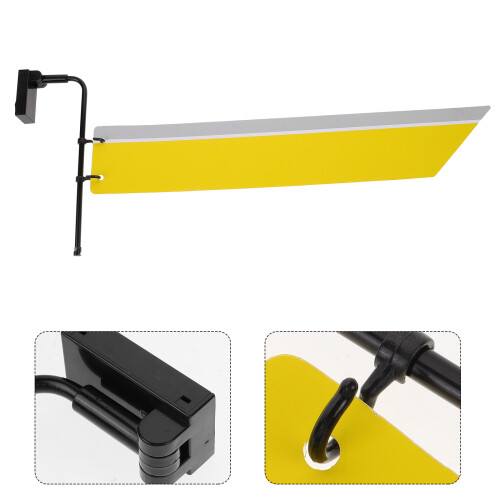 Shelf Label Holder Plastic 1set 24x11x1.5in 2