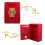 Mailbox Wall Mounted Red Plastic 1pcs 9