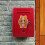 Mailbox Wall Mounted Red Plastic 1pcs 5